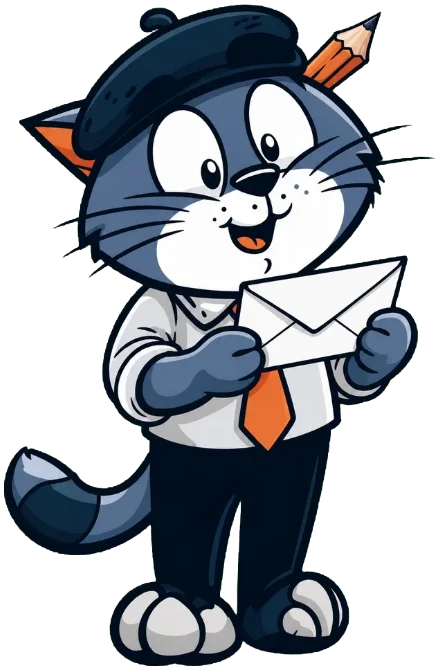 Urchaf regarde une enveloppe fermée avec curiosité